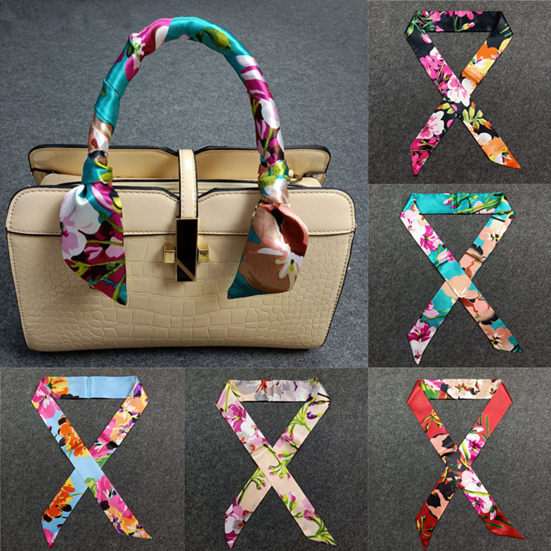 Women Bags Branded - 47 색상 브랜드 두건 작은 실크