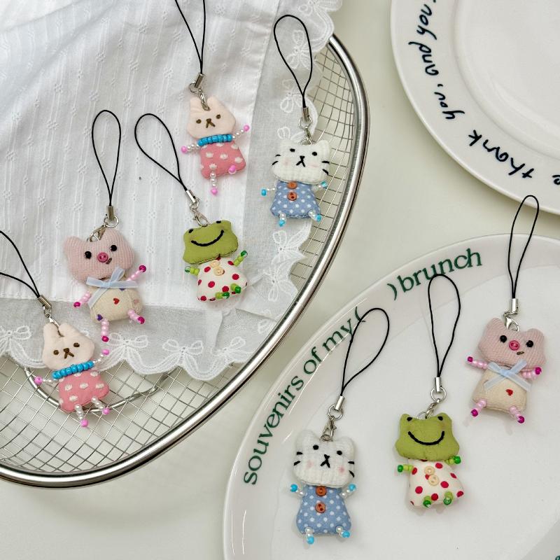 Women'S Young Bags - /Vly/개구리 돼지 고양이 펜던트 키체인 여성용