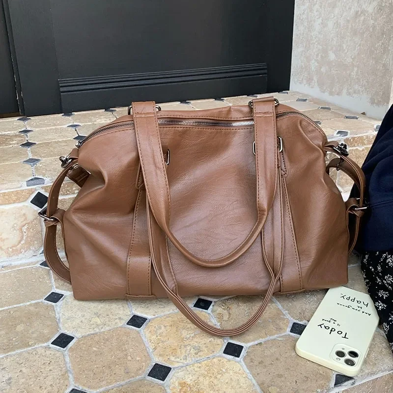 Women Hand Bags For Office - 세련된 여성용 핸드백, 대용량, 여행용, PU