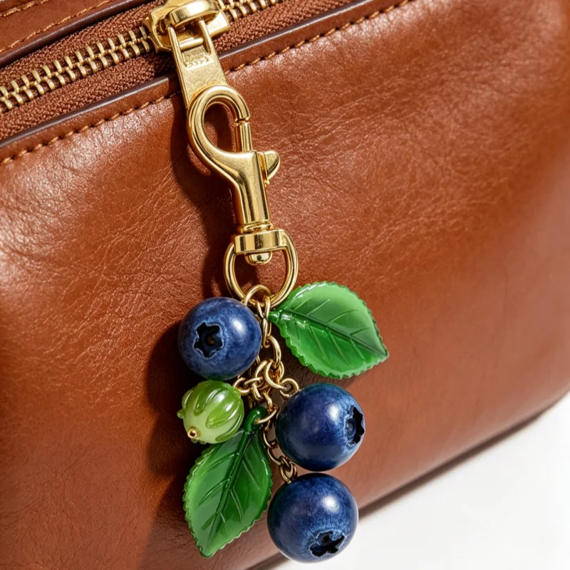 Women'S Young Bags - 미니 사이즈의 귀여운 레진 소재 블루베리