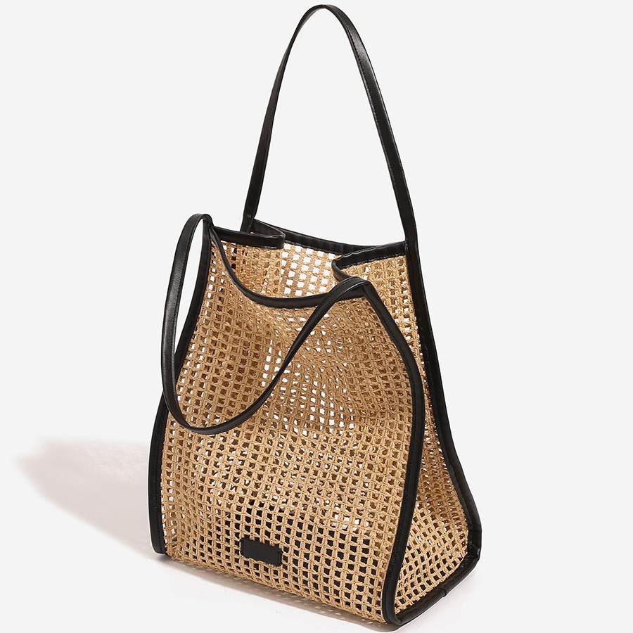 여성 라피아 짚으로 짠 비치 휴가 토트 백 새로운 캐주 - Women'S Raffia Bags 리뷰 및 가격