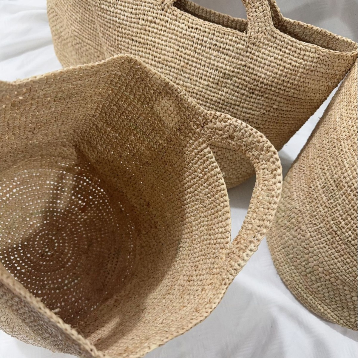 보헤미안 라피아 밀짚 가방 수제 엮은 버킷백 여성용 핸 - Women'S Raffia Bags 리뷰 및 가격