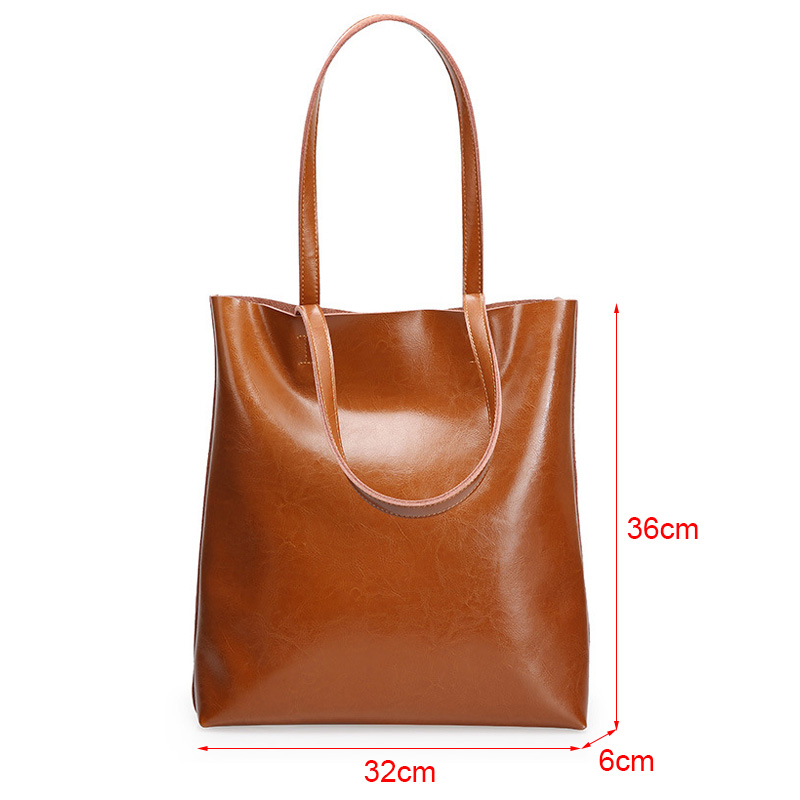 암소 가죽 가방 숙녀 정품 가죽 핸드백 큰 여성 가방  - Women Hand Bags For Office 리뷰 및 가격