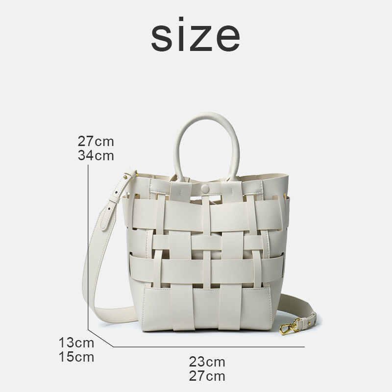 맞춤형 이니셜 진정한 가죽 꼰 토트 백 여성용 고급 디 - Women Bags On Sale 리뷰 및 가격