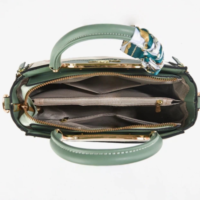3피스 자수 핸드백 세트(매칭되는 클러치백과 카드홀더  - Women'S Bags Handbags 리뷰 및 가격