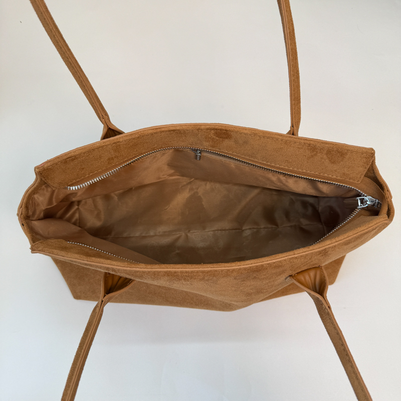 빈티지 스타일의 브라운 스웨이드 암피트 백, 새로운 미 - Women Hand Bags For Office 리뷰 및 가격