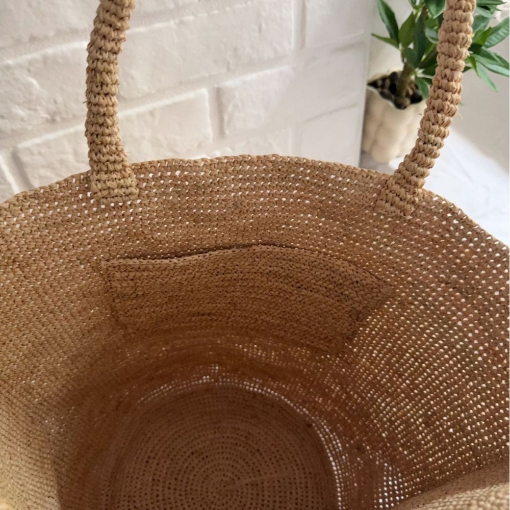 새로운 고품질 라피아 심플 핸드백 클래식 다용도 숄더백 - Women'S Raffia Bags 리뷰 및 가격